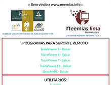 Tablet Screenshot of neemias.info